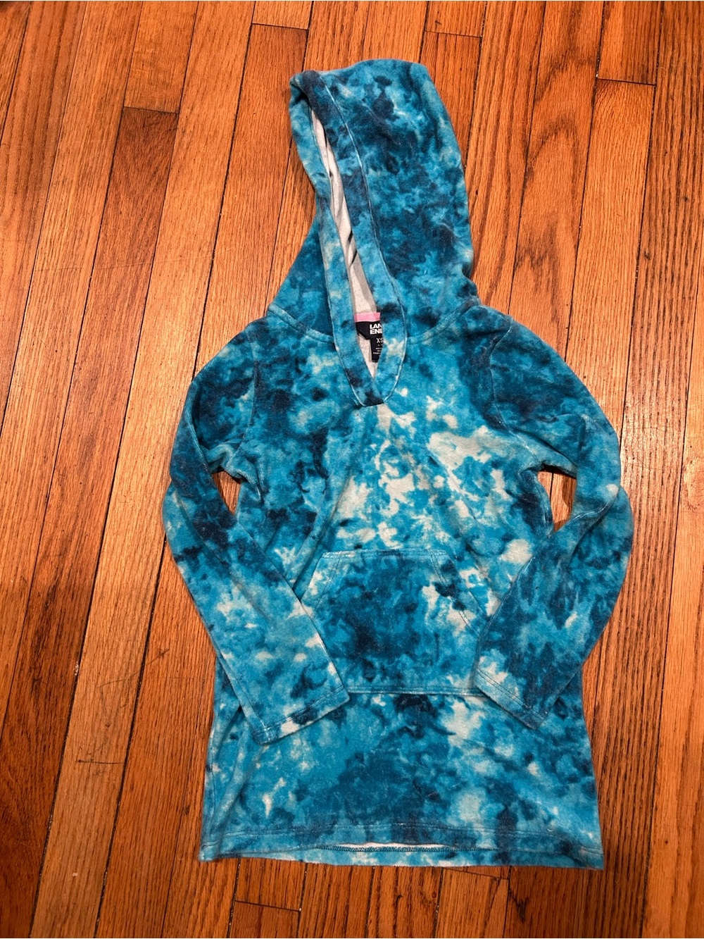 Land’s End hooded terry swim coverup